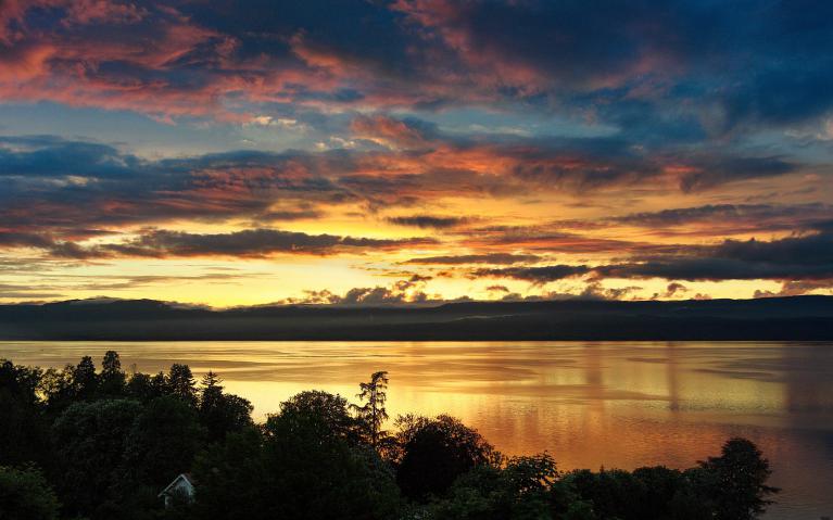 Coucher de Soleil en Amazonie
