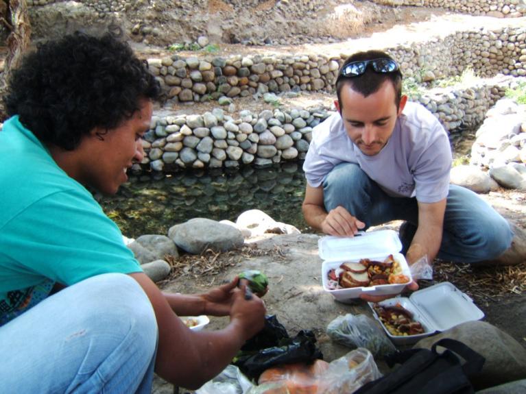 Pique-nique en pleine nature
