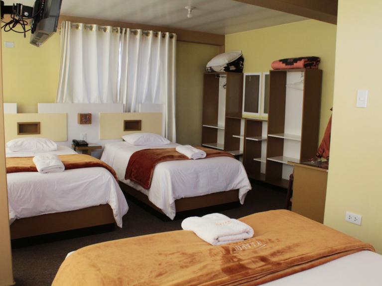 Habitacion triple Kaaro hotel Puno