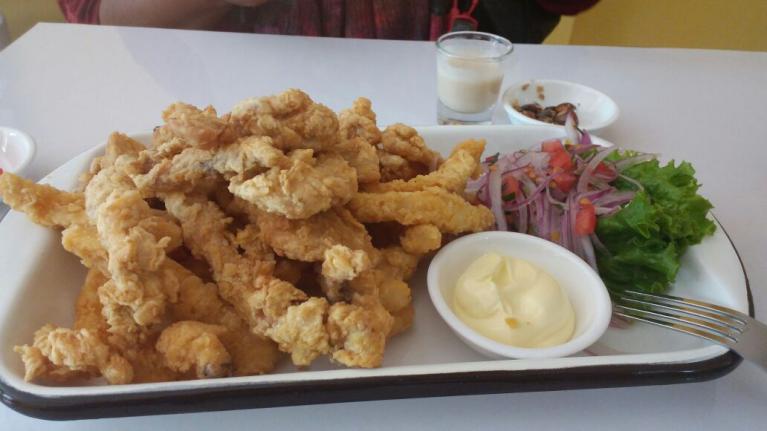 Chicharrón de pescado