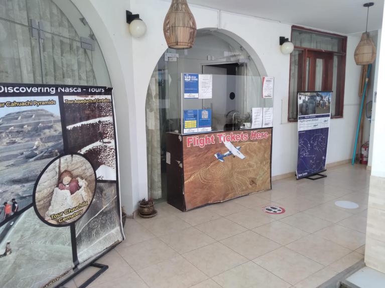 Recepcion La Maison de Lydia - Nasca