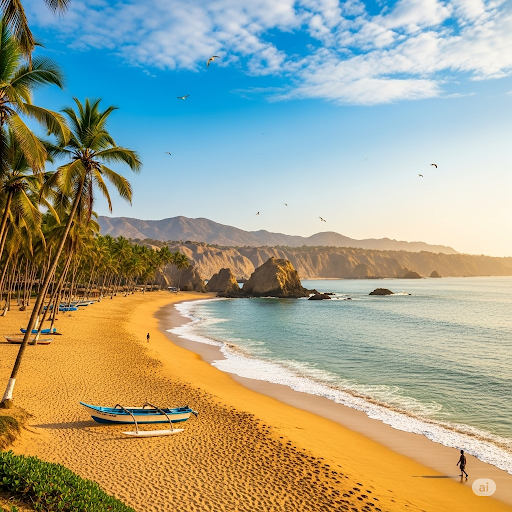 Logo page des meilleures plages au Perou