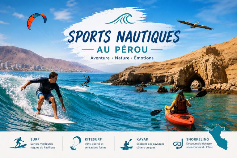 Logo page sports nautiques au Perou