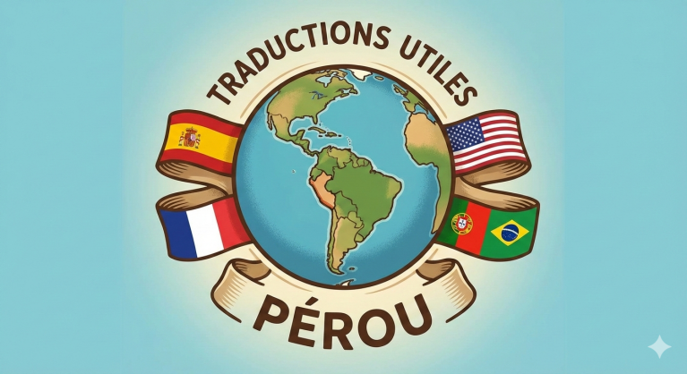 Logo traductions - Perou Decouverte