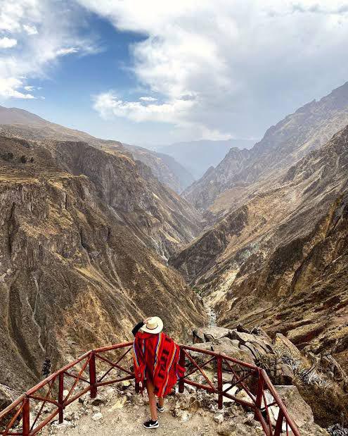 Mirador en el Cañon del Colca