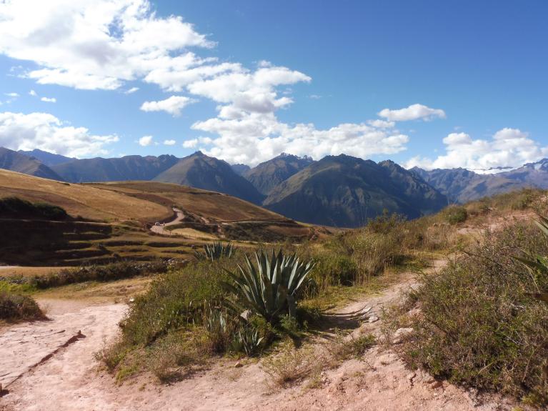Moray, Vue sur les montagnes