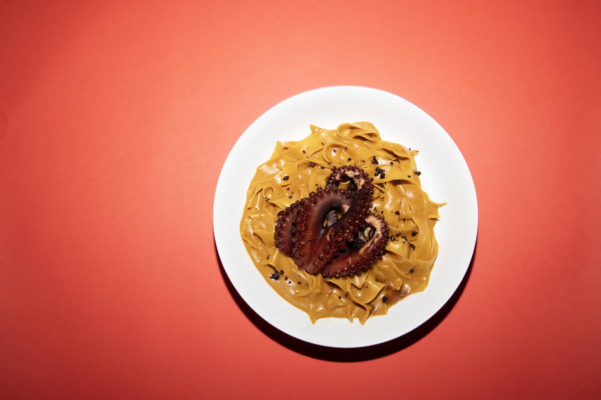 Pulpo en Ocopa y Miso