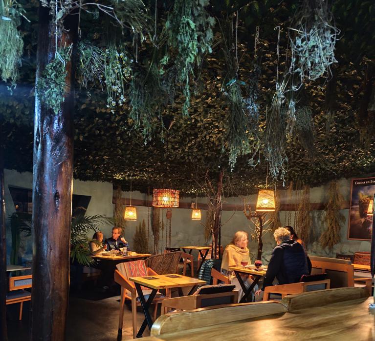 Restaurante Intimo en Pisac, valle sagrado